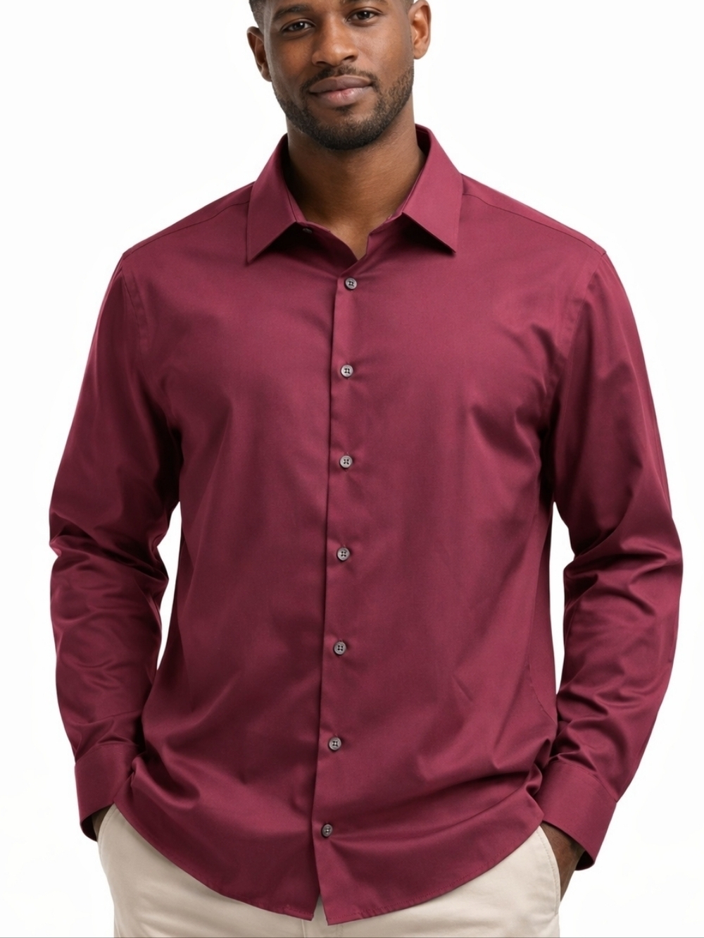 CALVIN KLEIN long sleeve button-down